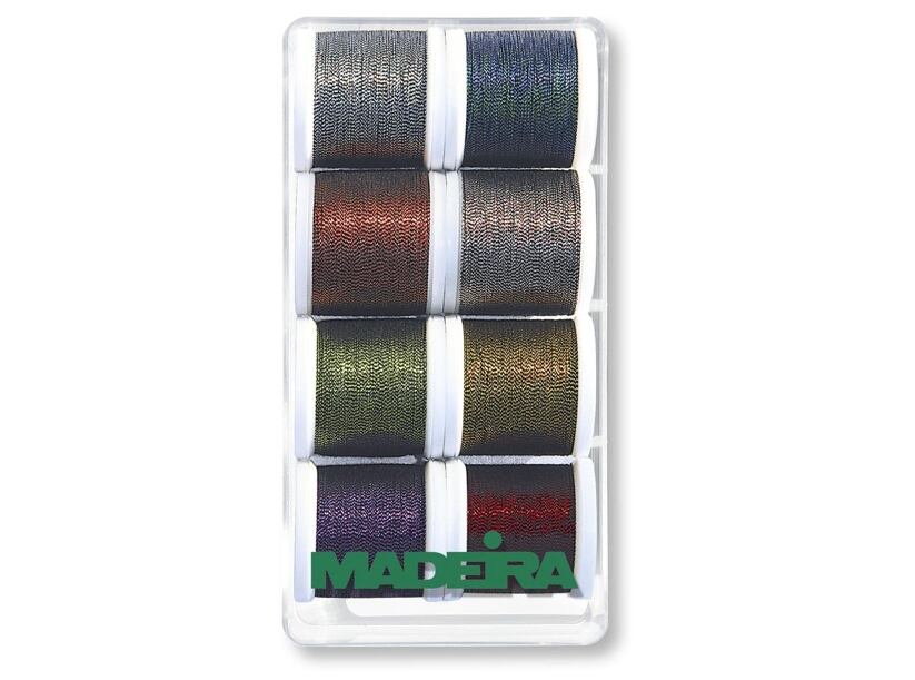 Vyšívacie nite Madeira Metallic Soft 40 box (8x200m)