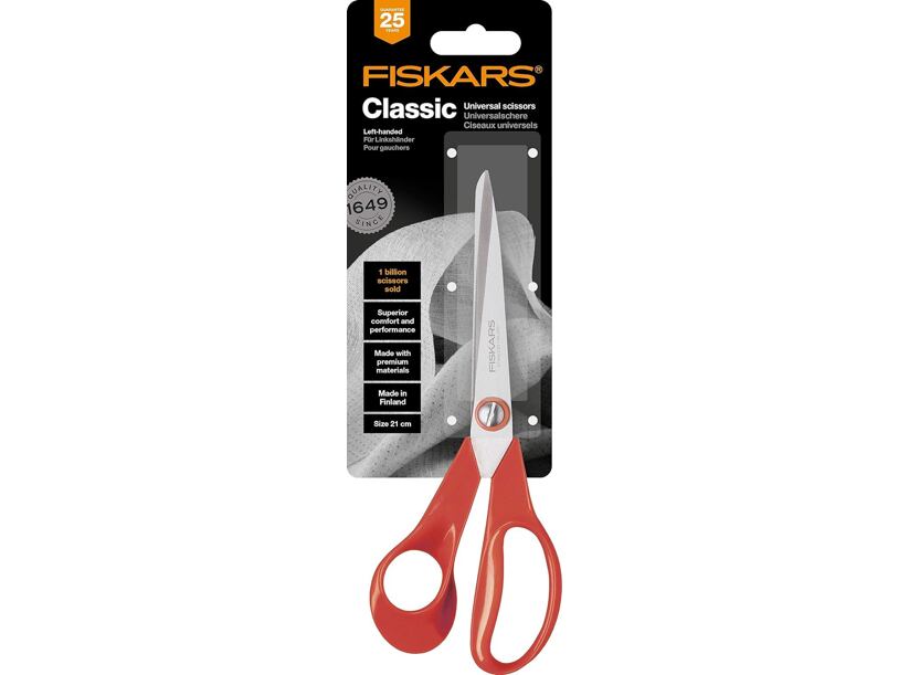 Univerzálne nožnice Classic pre ľavákov (21cm) FISKARS