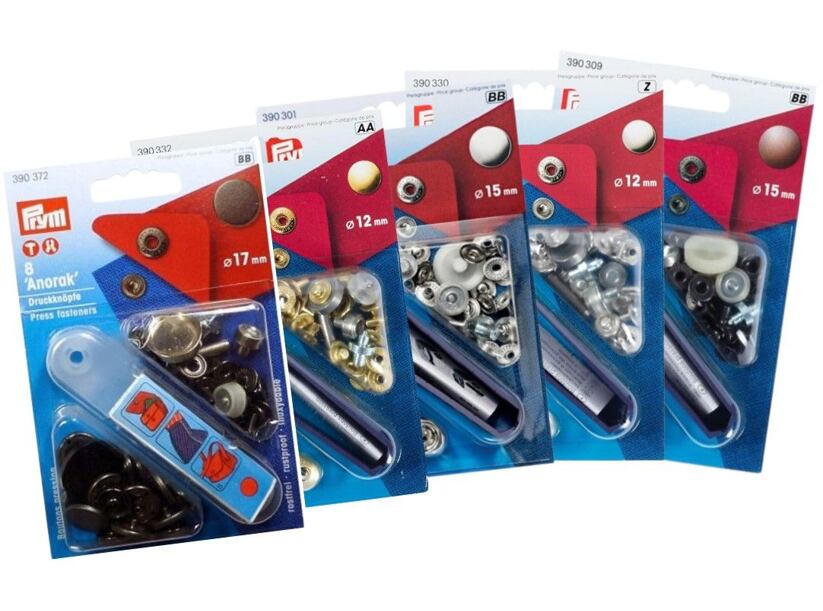 Gombík stláčací ANORAK s aplikátorom - PRYM