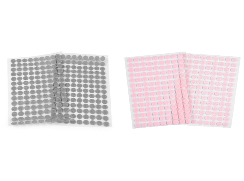 Suchý zips samolepiace kolieska (10mm)