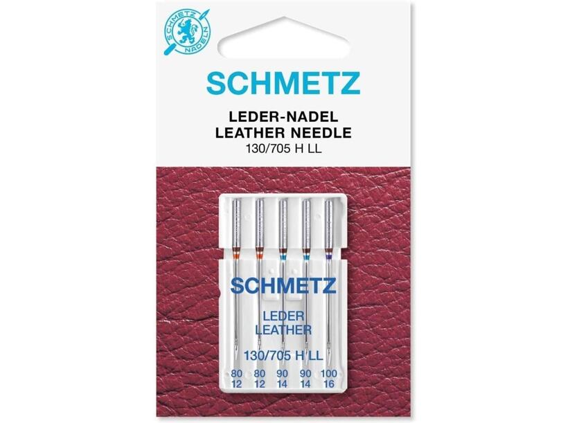 Ihly Schmetz 130/705 H LL LEATHER (2x80,2x90,1x100)