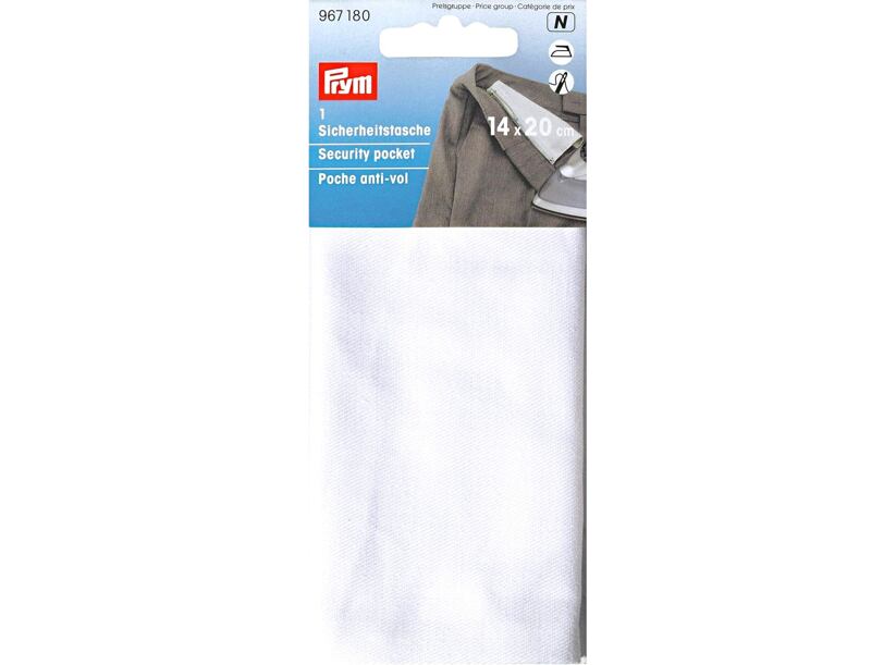 Nažehľovacie vrecko so zipsom - PRYM