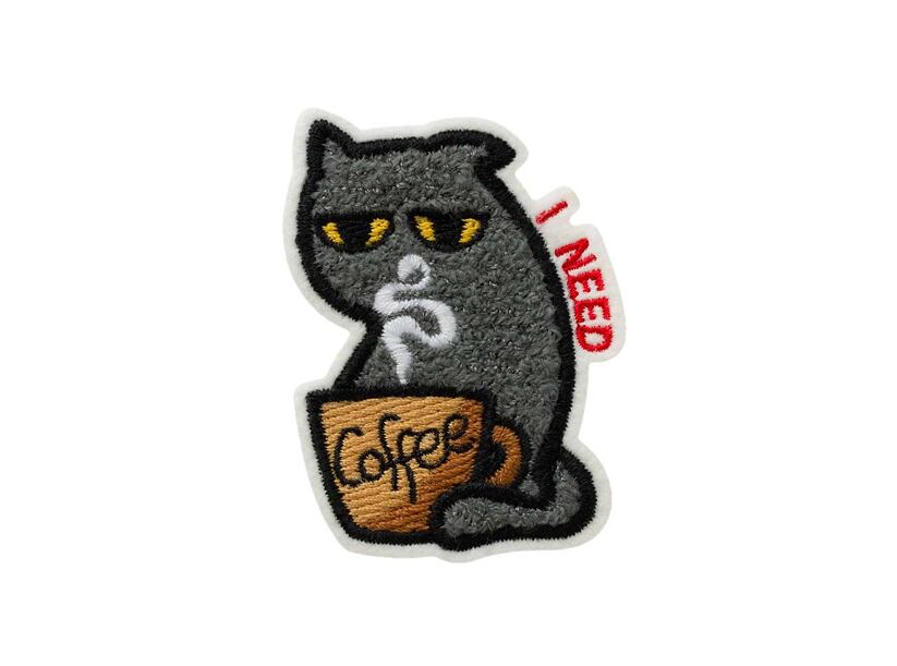 Nažehľovačka Monoquick - POTREBUJEM KÁVU - MAČKA