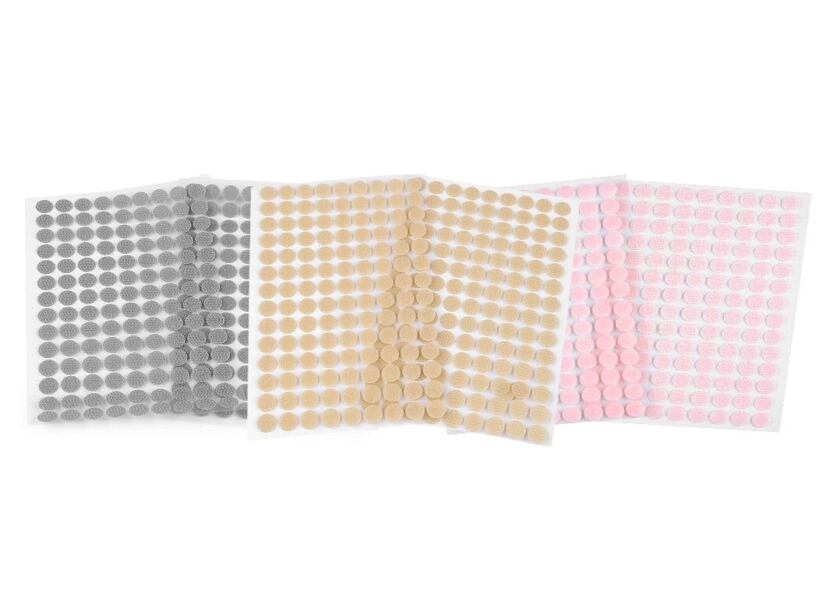 Suchý zips samolepiace kolieska (10mm)