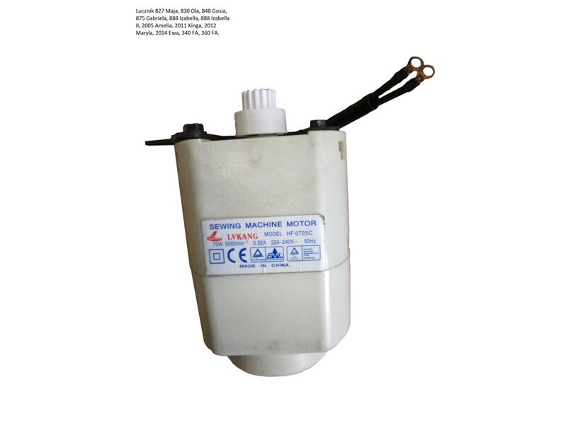 Motor 70 W - LVKANG HF0725C - typ C - Lucznik