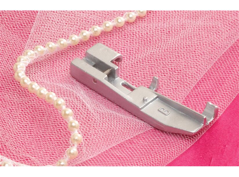 Pätka na našívanie korálikov - overlocky Baby Lock