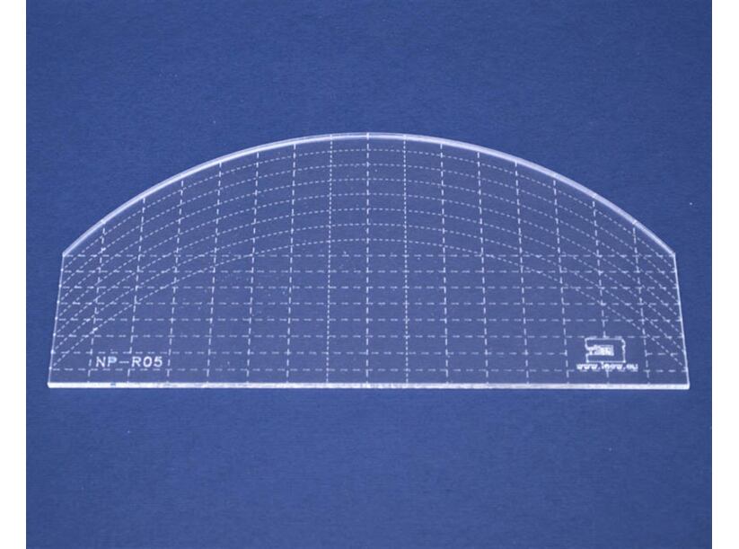 Quiltovacie pravítko oblúk NP-R05