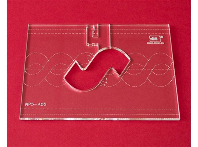 Quiltovacie pravítko bordúra povraz NP5-A05