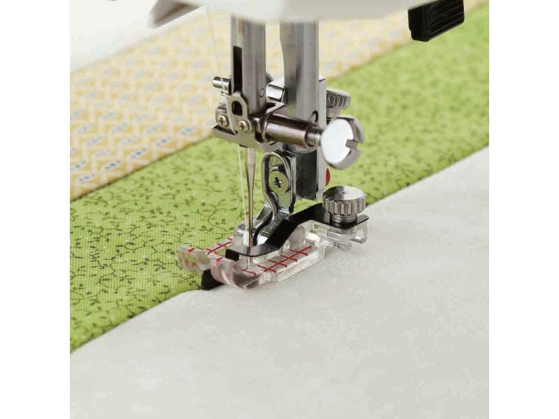Priehľadná quiltovacia pätka s vodičmi - SET - Janome rot. ch.