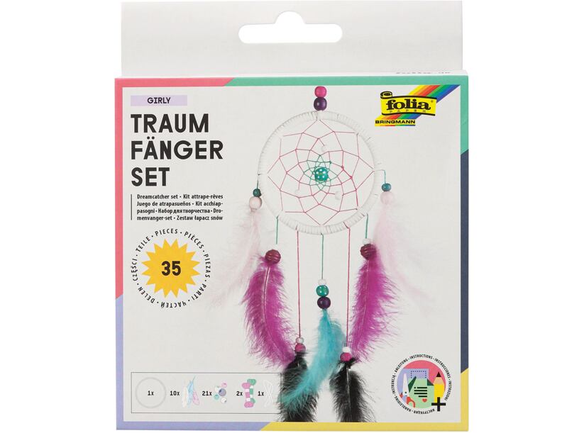 Set na výrobu lapača snov (35 dielov)