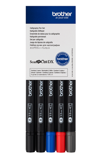 Súprava kaligrafických pier - rezacie plotre Brother SDX