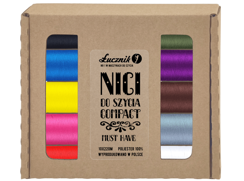 Súprava nití PES Compact 1 - MUST HAVE (10x220m)