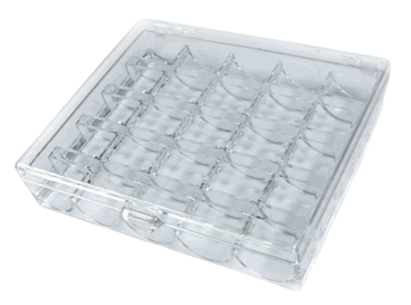 Box na cievky - prázdny