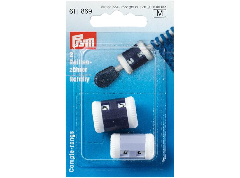 Počítadlo radov pre pletenie (2 veľkosti) - PRYM