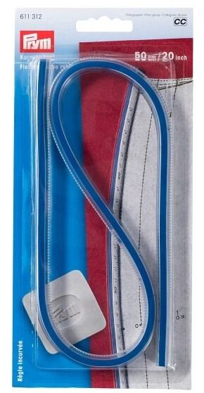 Pravítko krivítko - obojstranné flexi 50cm - PRYM