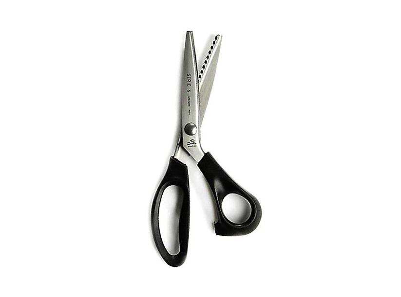 Krajčírske nožnice entlovacie ZIG-ZAG (23cm)