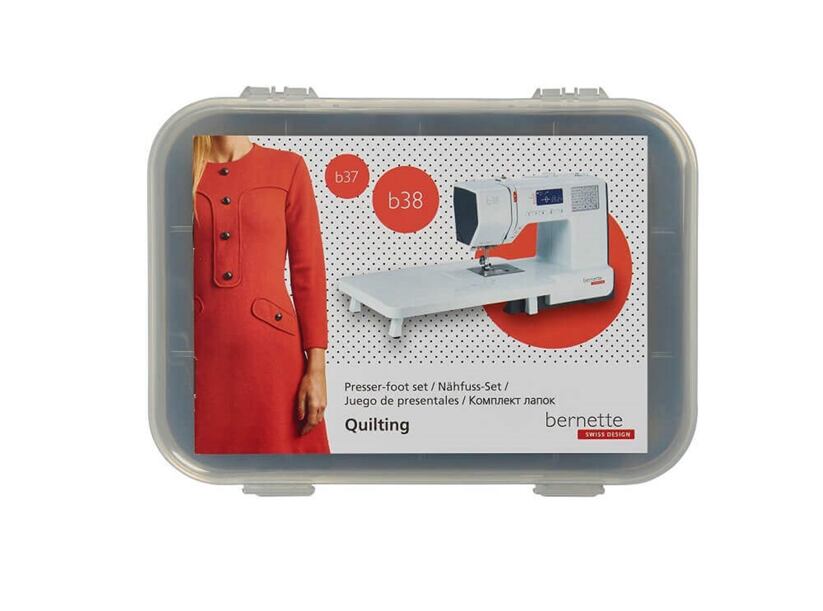 Súprava quiltovacích pätiek - Bernette rad F2