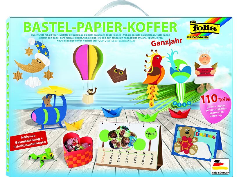 Kreatívny kufor - Celoročná sada na tvorenie