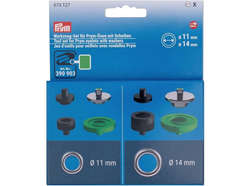 Prípravok pre nitovanie priechodiek 11 a 14mm pre Vario Creative Tool - PRYM