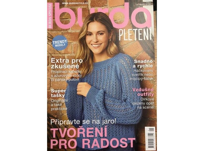 Burda Speciál 1/2024 - pletení