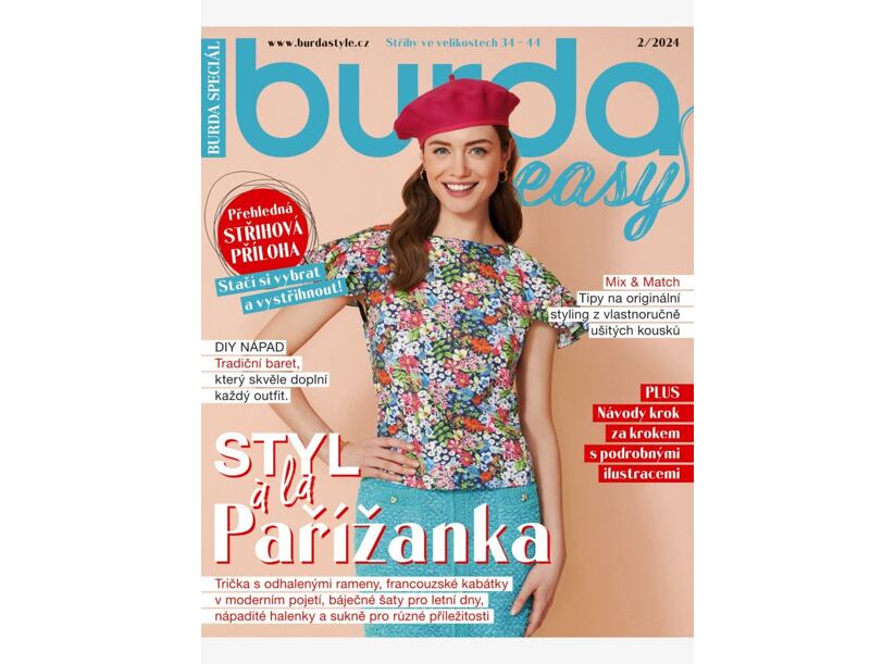 Burda Easy špeciál 2/2024 - jednoduché strihy