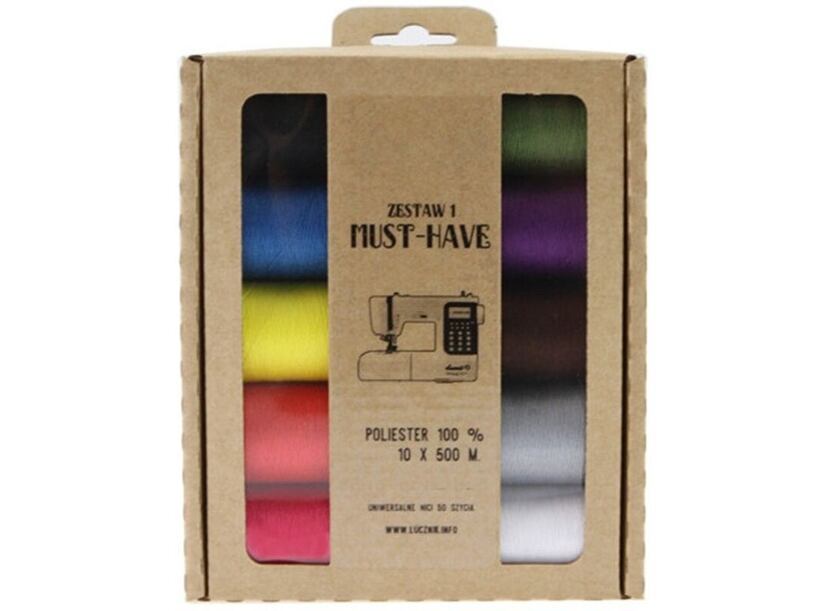 Súprava nití PES 1 - MUST HAVE (10x500m)