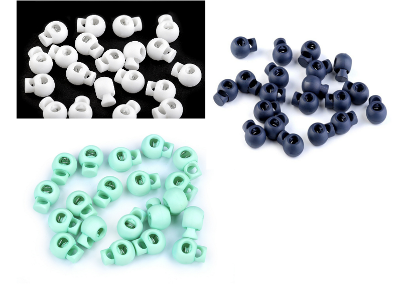 Brzdička guľatá 15x19mm (10ks)