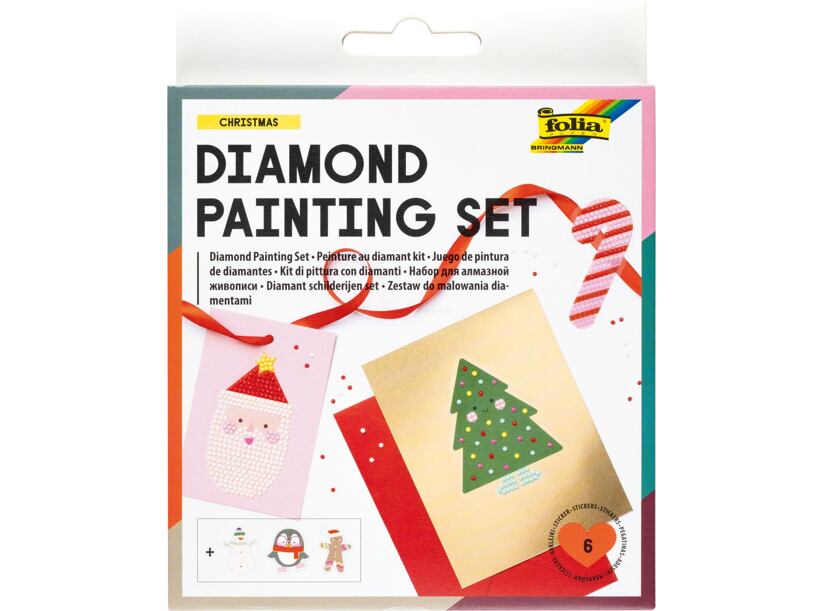 Diamantové maľovanie (1100 kamienkov) - Vianoce