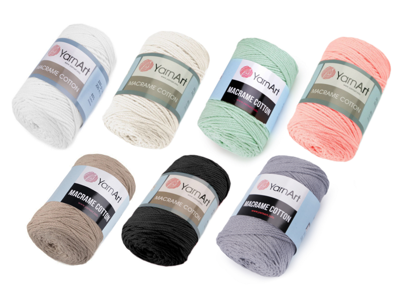 Pletacia priadza MACRAME Cotton (250g)