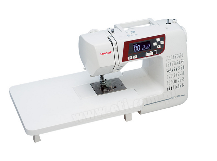 Prídavný stolík pre šijacie stroje Janome 601, 603, 605, 607, DC