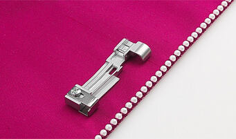 Pätka na našívanie korálikov - coverlocky Pfaff