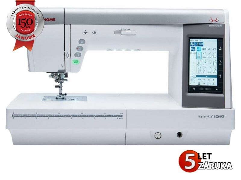 Šijací stroj Janome Memory Craft 9450 QCP
