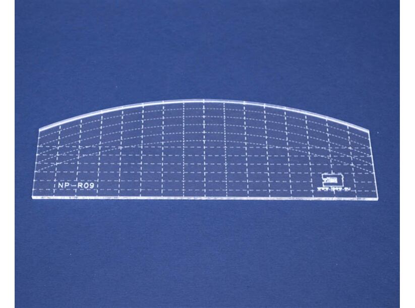 Quiltovacie pravítko oblúk NP-R09