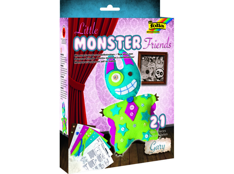 Filcová postavička Garry - Little Monster Friends