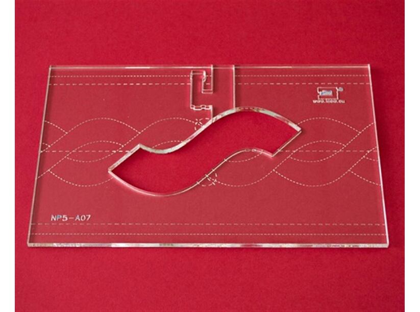 Quiltovacie pravítko bordúra povraz NP5-A07