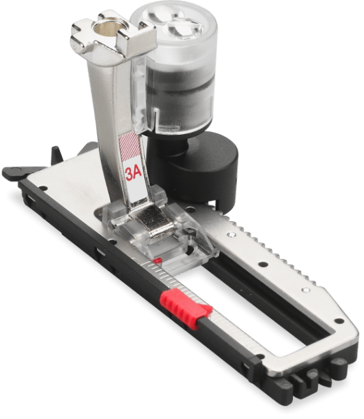 Pätka pre gombíkové dierky s posuvným merítkom č. 3A - Bernina