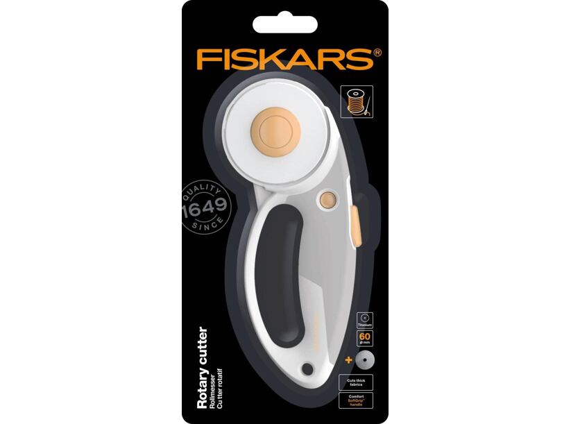 Kruhový rezač - rezacie koliesko Titanium 60mm FISKARS