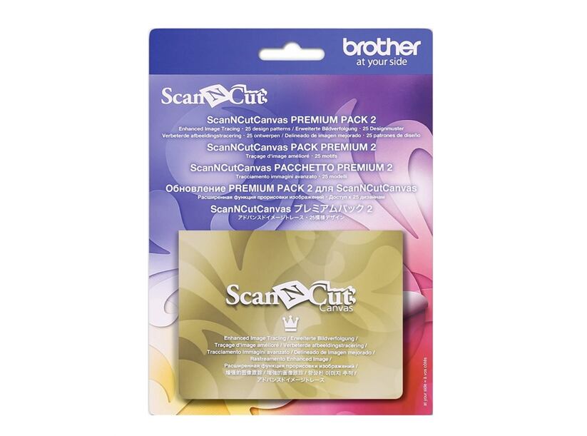 Aktivačná karta s 25 vzormi - rezací ploter Brother