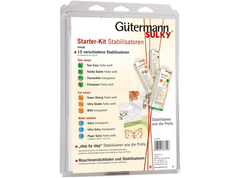 Startovací balíček podkladových materiálů - Gütermann