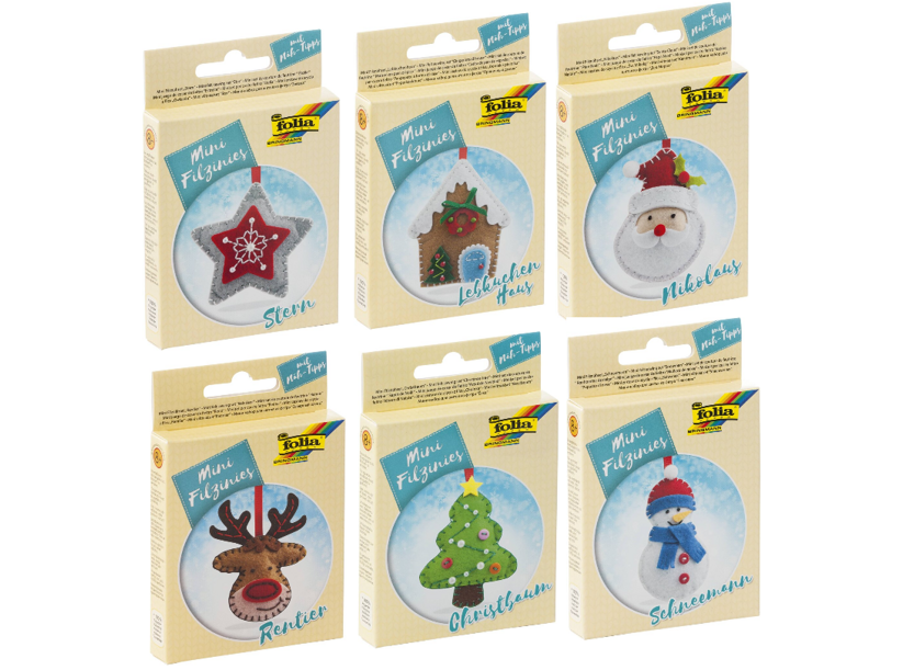 Filcová mini sada - Vianoce