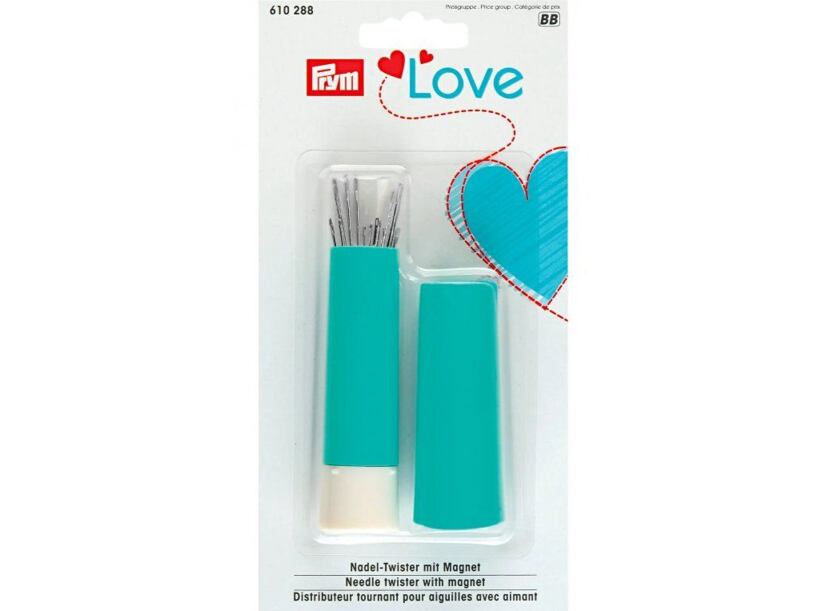 Ihly na ručné šitie a látanie v zásobníku Twister - PRYM LOVE