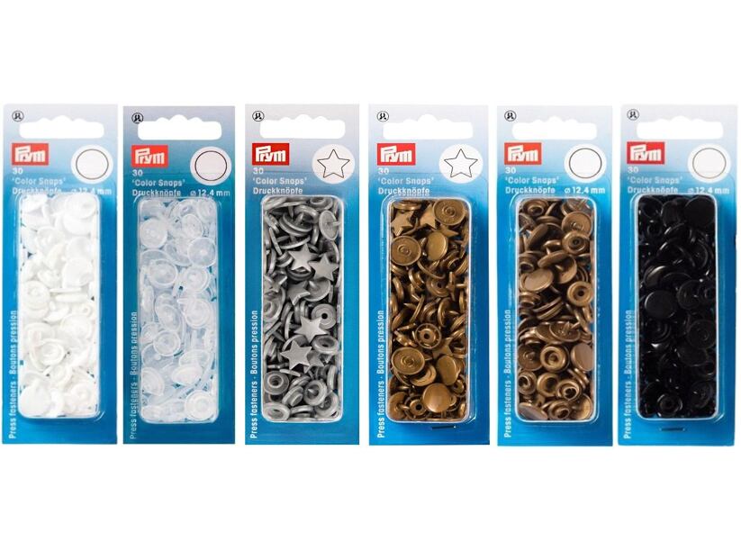 Patentky "Color snaps" 12,4mm - PRYM