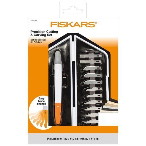 Súprava umeleckého noža a čepelí Premium Precision FISKARS