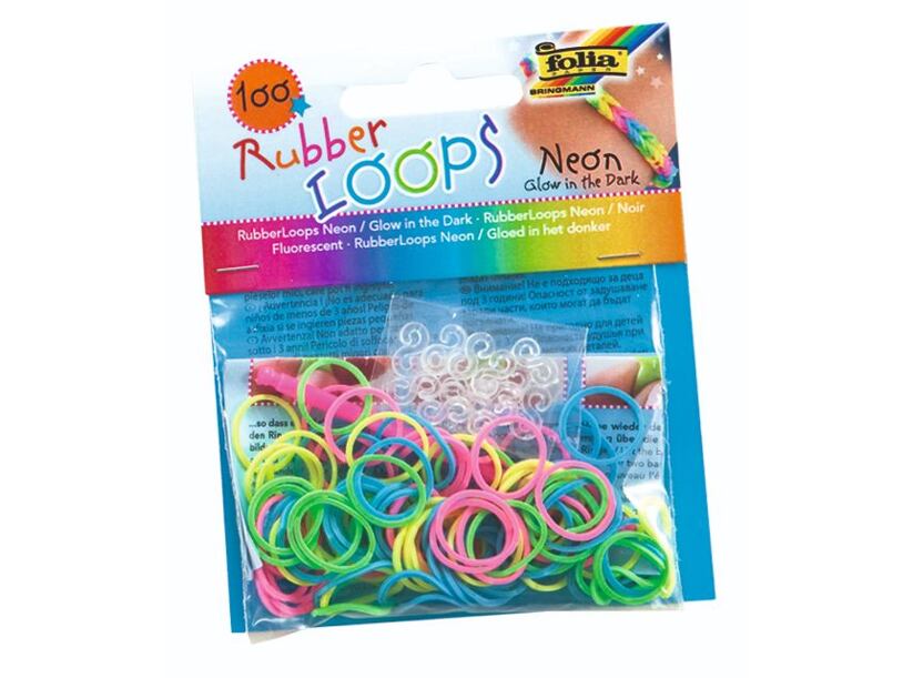 Gumičky Rubber Loops neónové (100ks)