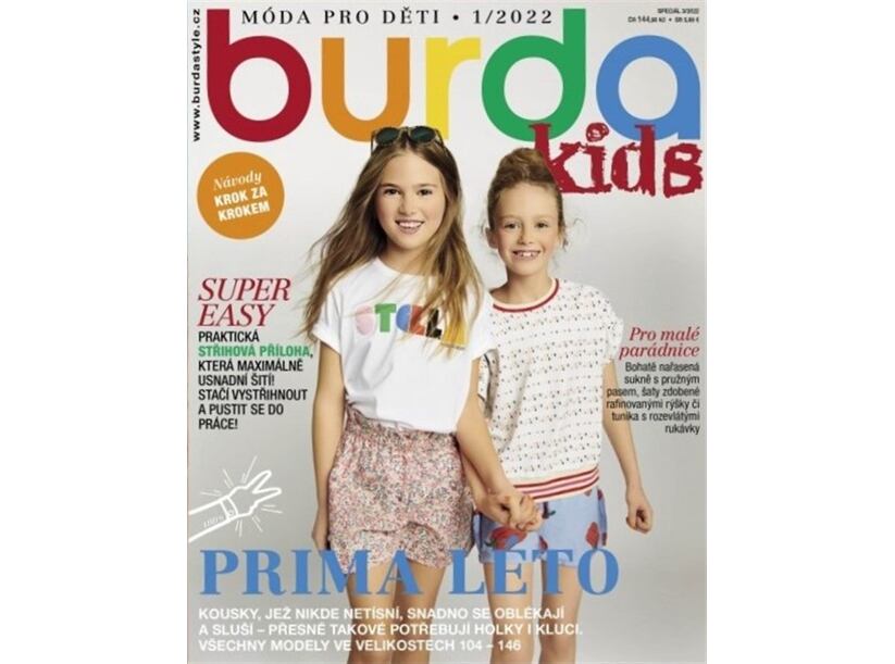 Burda Kids špeciál 01/2022 - móda pre deti