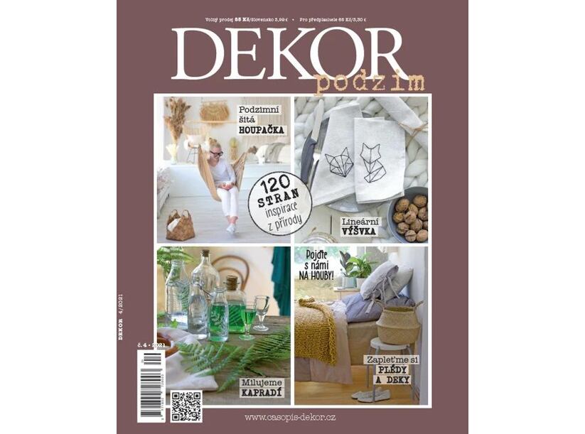 Časopis DEKOR jeseň 4/2021