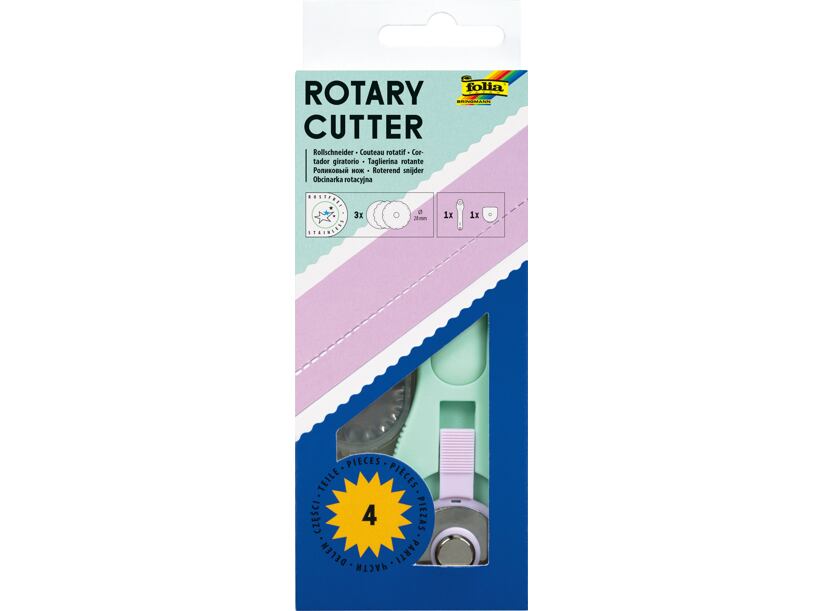 Kruhový rezač - rezacie koliesko 30mm + 3 čepele