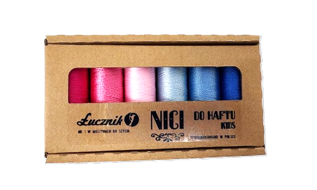 Sada vyšívacích nití 100% viskóza - Kids (10x200m)