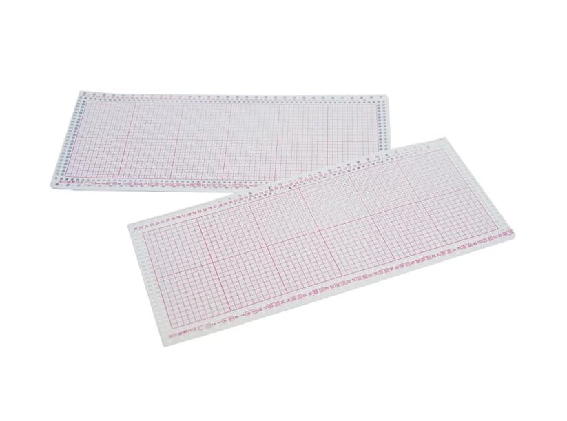 Děrné štítky pro pletací stroj Silver Reed SK280