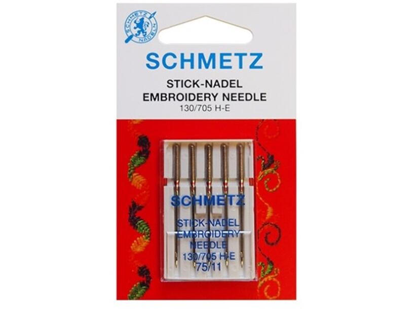 Ihly Schmetz 130/705 HE VMS embroidery (5x75) - vyšívacie ihly